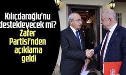 Kılıçdaroğlu'nu destekleyecek mi? Zafer Partisi'nden açıklama geldi