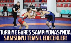Türkiye Güreş Şampiyonası'nda Samsun'u temsil edecekler!