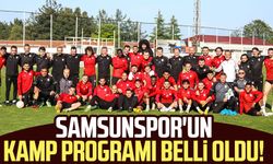 Samsunspor'un kamp programı belli oldu!