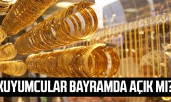 Kuyumcular bayramda açık mı? 1 Temmuz Kurban Bayramı'nda kuyumcu çalışma saatleri