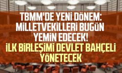 TBMM'de ilk adım bugün atılıyor! Milletvekilleri yemin edecek
