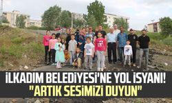 Samsun Çatalarmut Mahallesi'nde İlkadım Belediyesi'ne yol isyanı! "Artık sesimizi duyun"