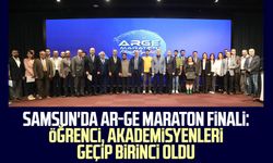 Samsun'da AR-GE Maraton Finali: Öğrenci, akademisyenleri geçip birinci oldu