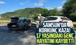 Samsun'da korkunç kaza! 17 yaşındaki genç hayatını kaybetti