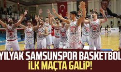 YILYAK Samsunspor Basketbol ilk maçta galip!