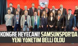 Kongre heyecanı! Samsunspor'da yeni yönetim belli oldu