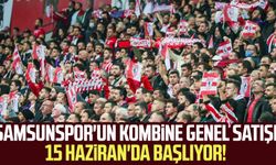 Samsunspor'un kombine genel satışı 15 Haziran'da başlıyor!