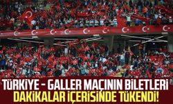 Türkiye - Galler maçının biletleri dakikalar içerisinde tükendi!