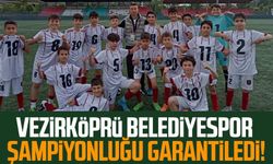 Vezirköprü Belediyespor şampiyonluğu garantiledi!