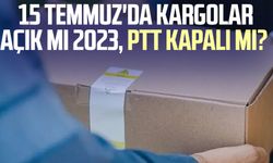 15 Temmuz'da kargolar açık mı 2023, PTT kapalı mı?