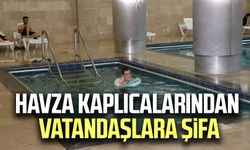 Havza kaplıcalarından vatandaşlara şifa