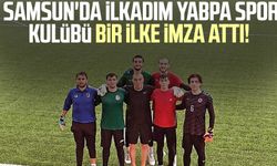 Samsun'da İlkadım YABPA Spor Kulübü bir ilke imza attı!