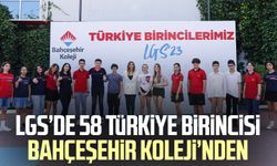 LGS’de 58 Türkiye birincisi Bahçeşehir Koleji’nden