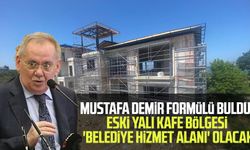 Mustafa Demir formülü buldu! Eski Yalı Kafe bölgesi 'belediye hizmet alanı' olacak