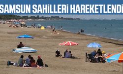 Samsun sahilleri hareketlendi