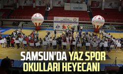 Samsun'da Yaz Spor Okulları heyecanı 