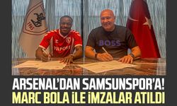 Arsenal’dan Samsunspor’a! Marc Bola ile imzalar atıldı