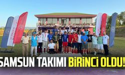 Samsun takımı birinci oldu!