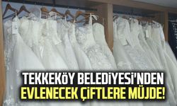 Tekkeköy Belediyesi'nden evlenecek çiftlere müjde!