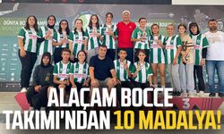 Alaçam Bocce Takımı'ndan 10 madalya!