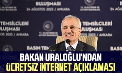 Bakan Uraloğlu'ndan ücretsiz internet açıklaması