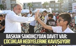 Canik Belediye Başkanı İbrahim Sandıkçı'dan davet var: Çocuklar hediyelerine kavuşuyor!