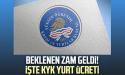 Beklenen zam geldi! İşte KYK yurt ücreti