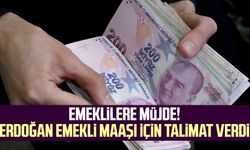 Emeklilere müjde! Erdoğan emekli maaşı için talimat verdi