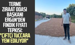 Terme Ziraat Odası Başkanı Ferda Ergün'den fındık fiyatı tepkisi: "Çiftçi tüccara yem ediliyor"