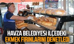 Havza Belediyesi ilçedeki ekmek fırınlarını denetledi