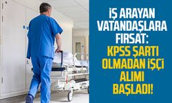 İş arayan vatandaşlara fırsat: KPSS şartı olmadan işçi alımı başladı!