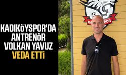 Kadıköyspor'da antrenör Volkan Yavuz veda etti