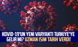 Kovid-19'un yeni varyantı Türkiye'ye gelir mi? Uzman isim tarih verdi!