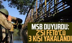 MSB duyurdu: 2'si FETÖ'cü 3 kişi yakalandı