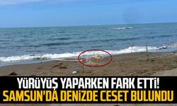 Yürüyüş yaparken fark etti! Samsun'da denizde ceset bulundu