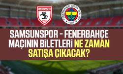 Samsunspor - Fenerbahçe maçının biletleri ne zaman satışa çıkacak? 