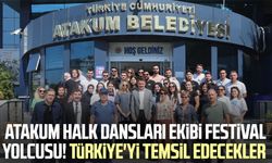 Atakum halk dansları ekibi festival yolcusu! Türkiye'yi temsil edecekler