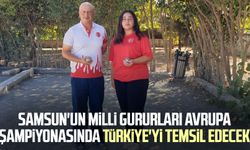 Samsun'un milli gururları Avrupa şampiyonasında Türkiye'yi temsil edecek