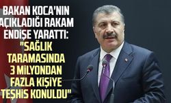 Bakan Koca'nın açıkladığı rakam endişe yarattı: "Sağlık taramasında 3 milyondan fazla kişiye teşhis konuldu"