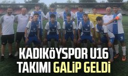 Kadıköyspor U16 takımı galip geldi