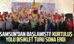 Samsun'dan başlamıştı! Kurtuluş Yolu Bisiklet Turu sona erdi