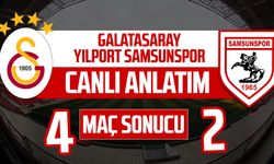 Galatasaray - Samsunspor maçının canlı anlatımı