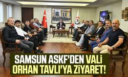 Samsun ASKF'den Vali Orhan Tavlı'ya ziyaret!