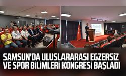 Samsun'da Uluslararası Egzersiz ve Spor Bilimleri Kongresi başladı