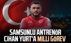 Samsunlu antrenör Cihan Yurt'a milli görev 