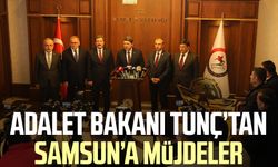 Adalet Bakanı Yılmaz Tunç’tan Samsun’a müjdeler