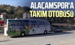 Alaçamspor'a takım otobüsü 