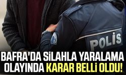 Bafra'da silahla yaralama olayında karar belli oldu!