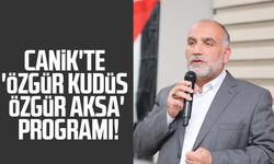 Canik'te 'Özgür Kudüs Özgür Aksa' programı!