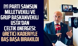 İYİ Parti Samsun Milletvekili ve Grup Başkanvekili Erhan Usta'dan çeltik önergesi: Üretici kaderiyle baş başa bırakıldı